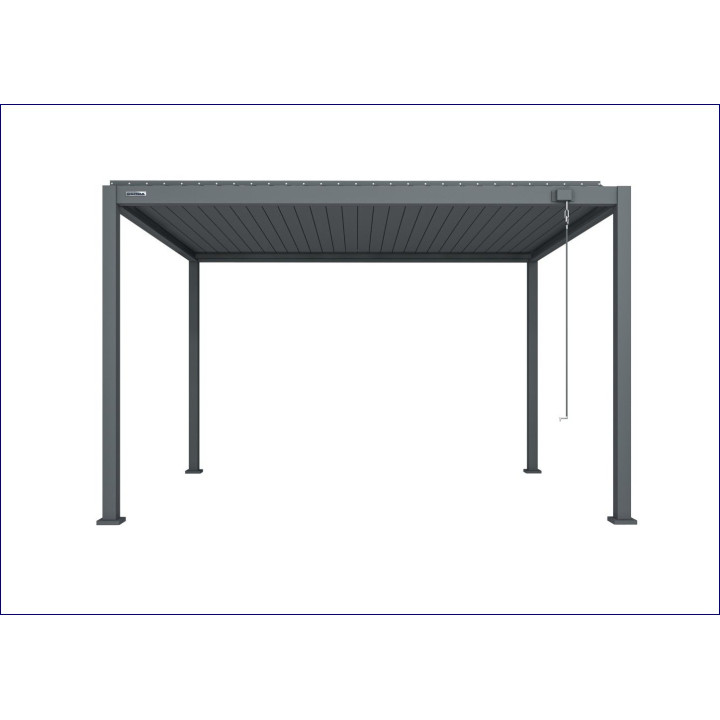 Pergola GERDA Antracyt wolnostojąca 4x3 | Twoje-Drzwi.pl