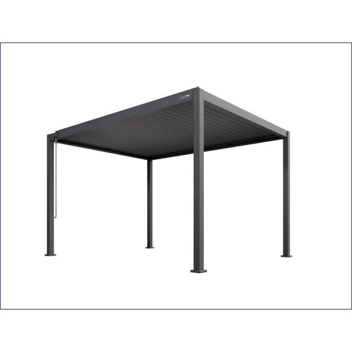 Pergola GERDA Antracyt wolnostojąca 4x3 | Twoje-Drzwi.pl