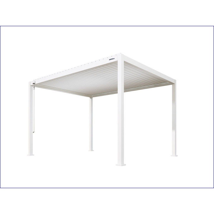 Pergola GERDA Biała wolnostojąca 4x3 | Twoje-Drzwi.pl