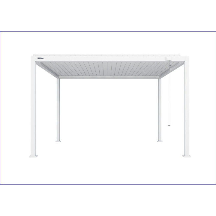 Pergola GERDA Biała wolnostojąca 4x3 | Twoje-Drzwi.pl