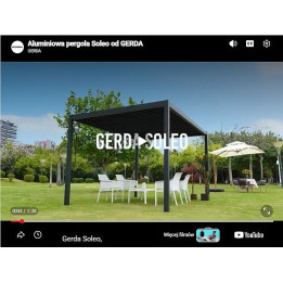 Pergola GERDA Biała przyścienna 4x3 | Twoje-Drzwi.pl