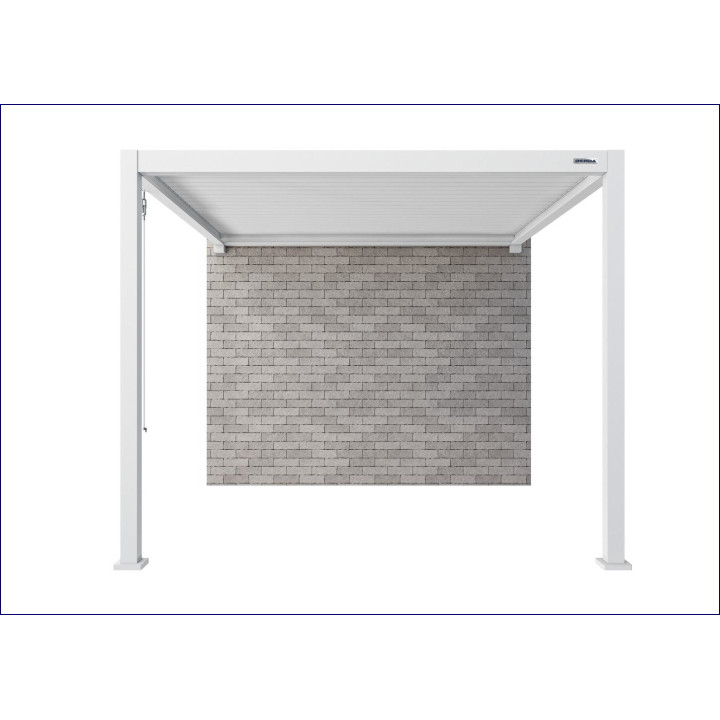 Pergola GERDA Biała przyścienna 3x4 | Twoje-Drzwi.pl