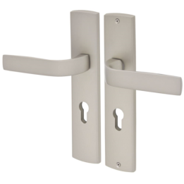 Klamka VDS Belvia 90mm nikiel wkładka | Twoje-Drzwi.pl