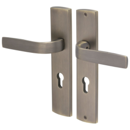 Klamka VDS Belvia 90mm patyna wkładka | Twoje-Drzwi.pl