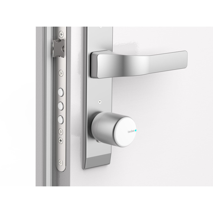 Zamek inteligentny Tedee PRO powered by GERDA (srebrny) HK | Twoje-Drzwi.pl