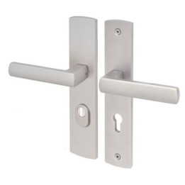 Klamka VDS Exit 92mm kl.3 inox wkładka | Twoje-Drzwi.pl