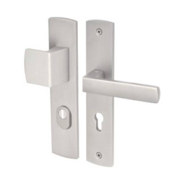 Klamka VDS KP Exit 72mm kl.3 inox wkładka | Twoje-Drzwi.pl