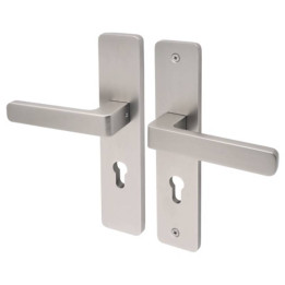 Klamka VDS Nova 72mm kl.2 inox wkładka | Twoje-Drzwi.pl