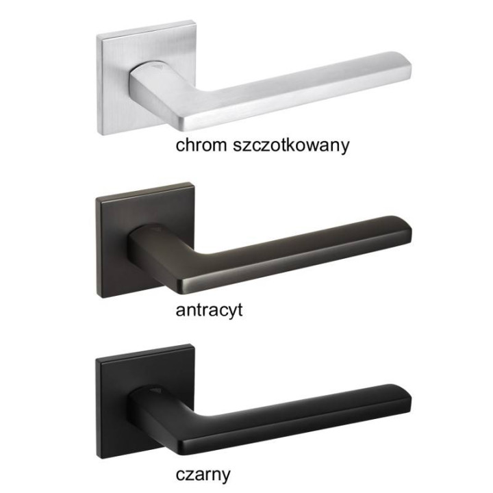 Klamka VDS Cruz Fit chrom szczotkowany | Twoje-Drzwi.pl