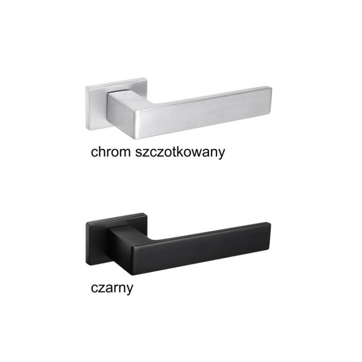 Klamka VDS Stark Fit R76F czarny | Twoje-Drzwi.pl