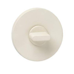 Rozeta okrągła R68F Slim ivory WC