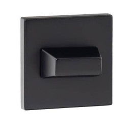 Rozeta R67F Slim czarny WC
