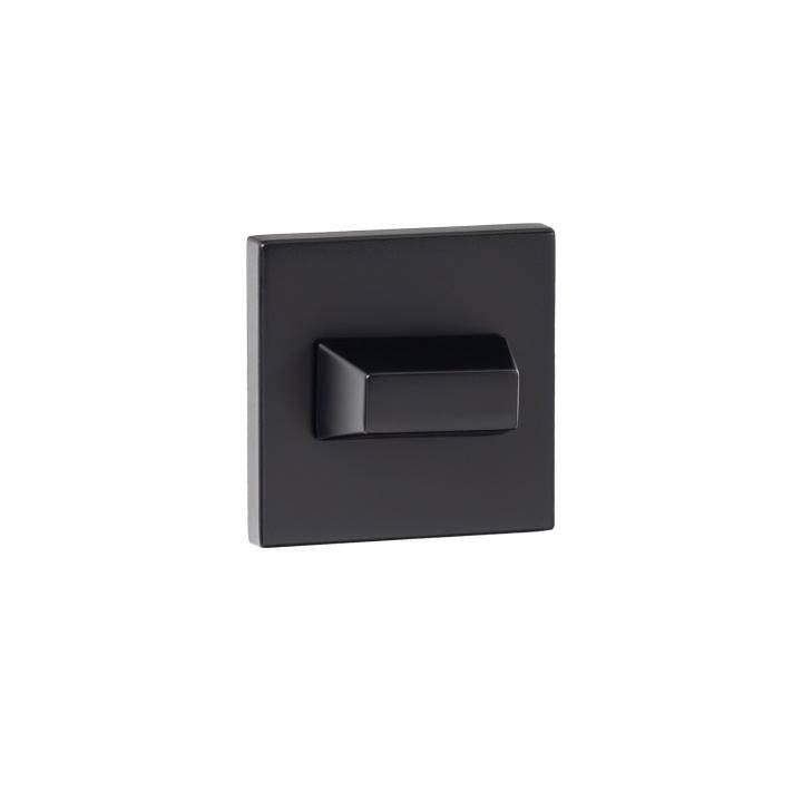 Rozeta R67F Slim czarny WC