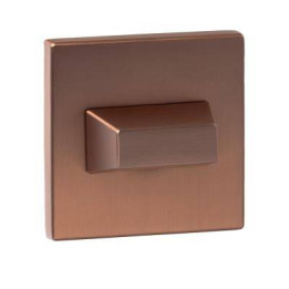 Rozeta R67F Slim miedź-satyna WC
