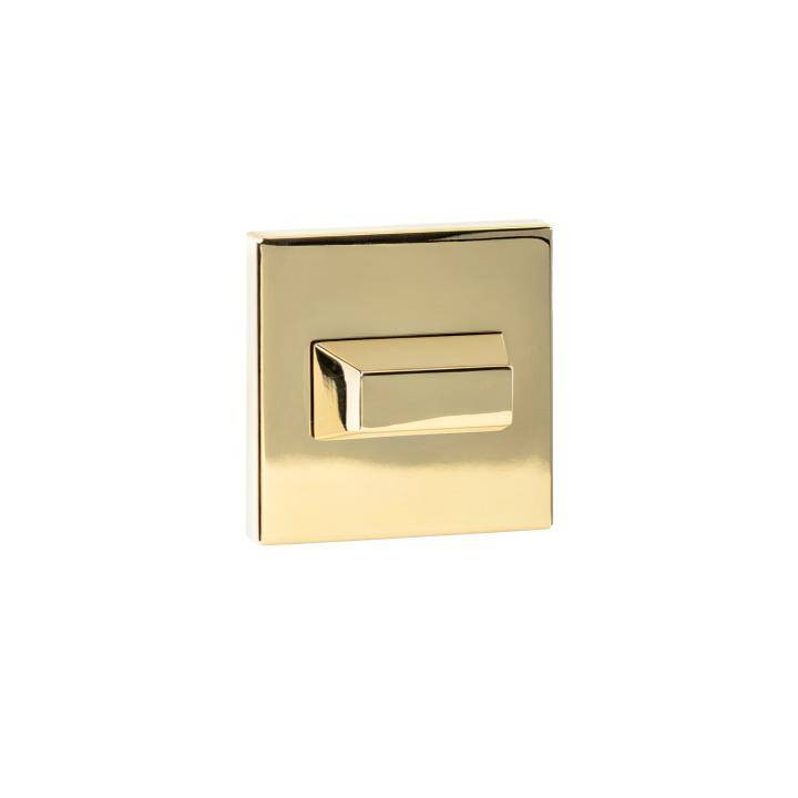 Rozeta R67F Slim złoty WC