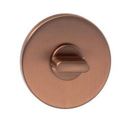 Rozeta R68F Slim miedź-satyna WC