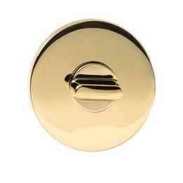 Rozeta R68F Slim złoty WC