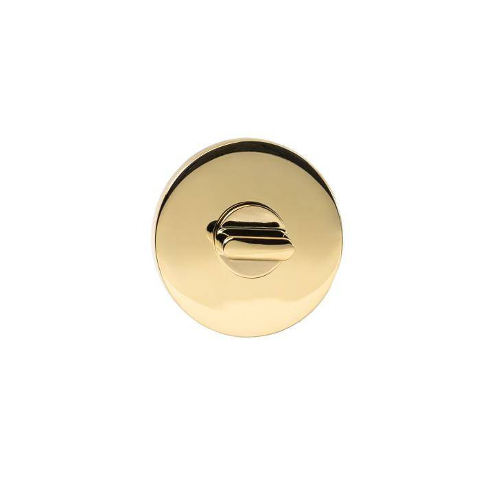 Rozeta R68F Slim złoty WC