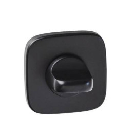 Rozeta zaoblona R82 czarny WC
