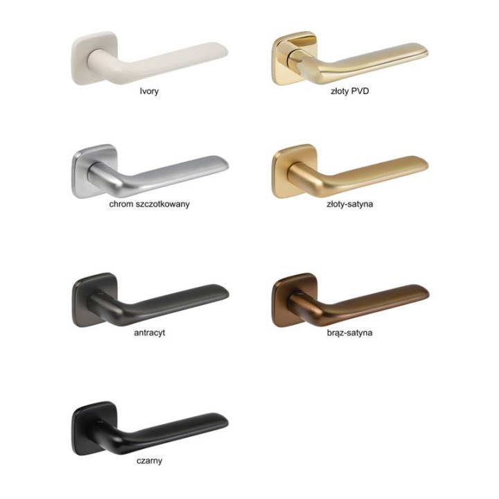 Klamka VDS Flat antracyt bdr | Twoje-Drzwi.pl