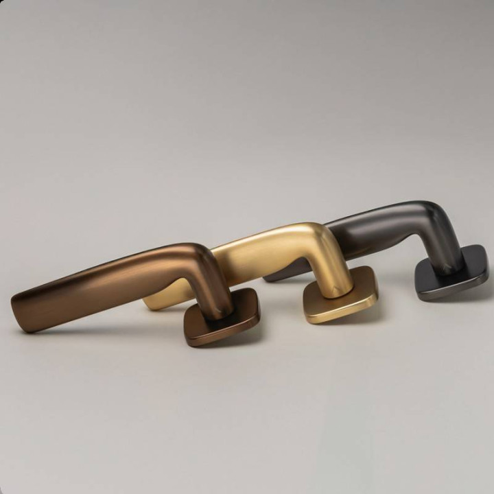Klamka VDS Flat antracyt bdr | Twoje-Drzwi.pl